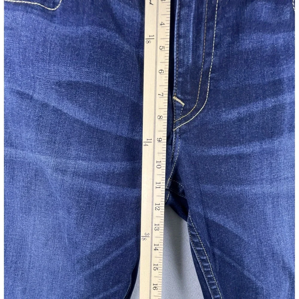 True‎ Religion Jeans Mens 40 Blue Ricky Relaxed Straight Dark Wash Denim Casual